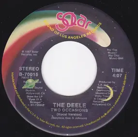 The Deele - Two Occasions (Vocal Version) / Two Occasions (Instrumental)