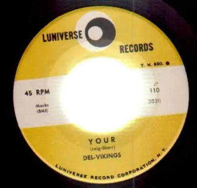 The Del-Vikings - Your / Heaven And Paradise