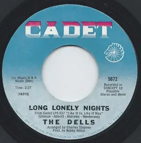 The Dells - Long Lonely Nights / A Little Understanding