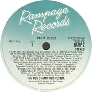 LP - The Des Champ Orchestra - Party Pieces