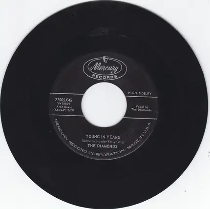 The Diamonds - The Twenty Second Day / Young In Years