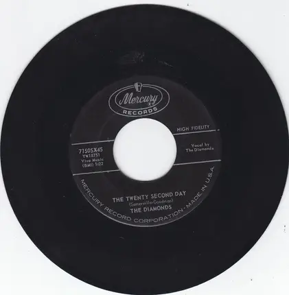 The Diamonds - The Twenty Second Day / Young In Years