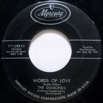 The Diamonds - Words Of Love