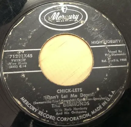 The Diamonds - High Sign / Chick-Lets (Don't Let Me Down)