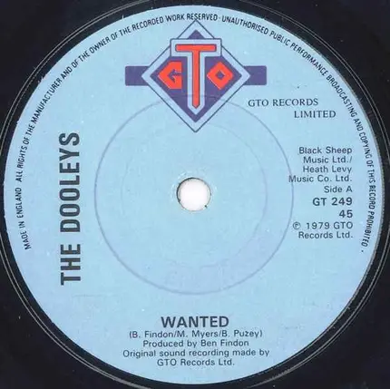 The Dooleys - Wanted