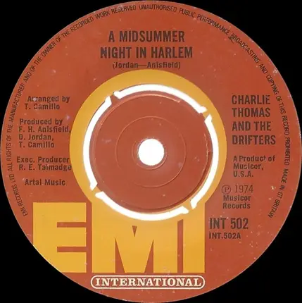 The Drifters - A Midsummer Night In Harlem