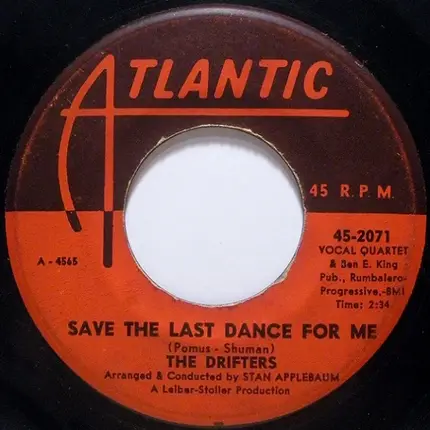 The Drifters - Save the Last Dance for Me