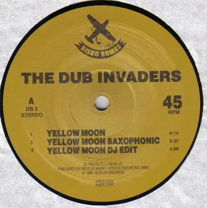 The Dub Invaders - Yellow Moon