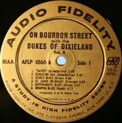 LP - The Dukes Of Dixieland - On Bourbon Street With, Volume 4