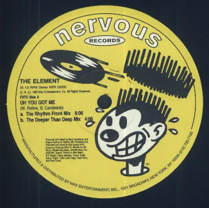The Element - Oh You Got Me / It Takes The Physical