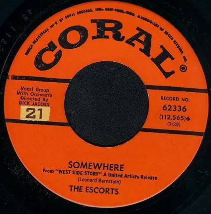 The Escorts - Submarine Race Watching / Somewhere