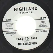 The Explosions - Face To Face / Animated Heart