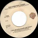 7'' - The Forester Sisters - I Fell In Love Again Last Night / Dixie Man