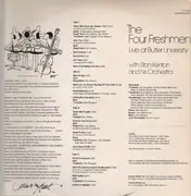 Double LP - The Four Freshmen, Stan Kenton - Live At Butler University - QUADRAPHONIC