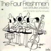 Double LP - The Four Freshmen With Stan Kenton And His Orchestra - Live At Butler University - QUADRAPHONIC