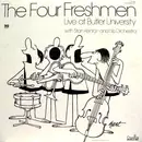 Double LP - The Four Freshmen With Stan Kenton And His Orchestra - Live At Butler University - QUADRAPHONIC