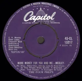 The Four Preps - More Money For You And Me - Medley