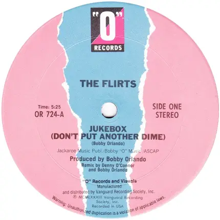 The Flirts - Jukebox (Don't Put Another Dime)