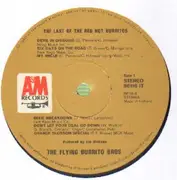 LP - The Flying Burrito Bros - The Last Of The Red Hot Burritos - Live