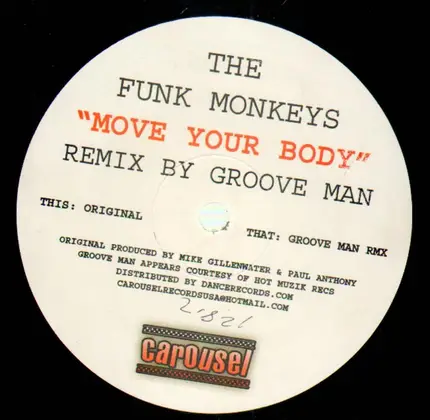 The Funk Monkeys - Move Your Body (Groove Man Remix)