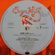 12'' - The Furious Five Featuring Cowboy , Melle Mel & Scorpio - Step Off - Orange
