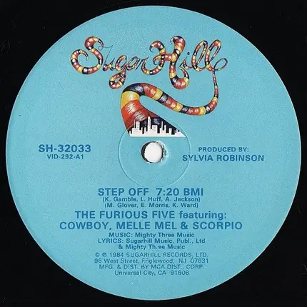 The Furious Five Featuring Cowboy , Melle Mel & Scorpio - Step Off (Remix)