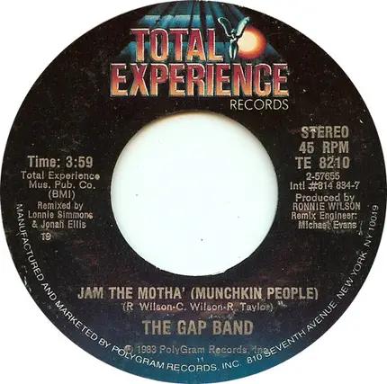 The Gap Band - Jam The Motha'