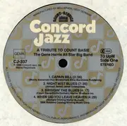 LP - The Gene Harris All Star Big Band - Tribute To Count Basie