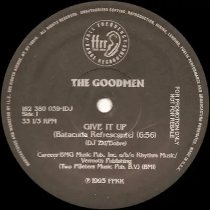 The Goodmen, The Good Men - Give It Up (Batacuda Refrescante)