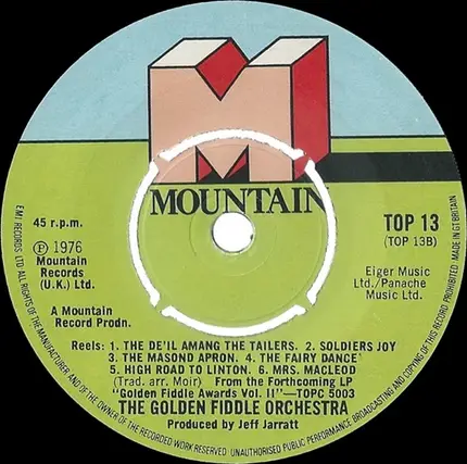 The Golden Fiddle Orchestra - The Golden Fiddle March