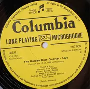 LP - The Golden Gate Quartet - Live Recorded In Concert November 12th 1966 At Hamburg (Germany)