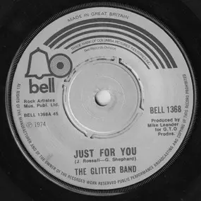 Glitter Band - Just For You / I'm Celebrating