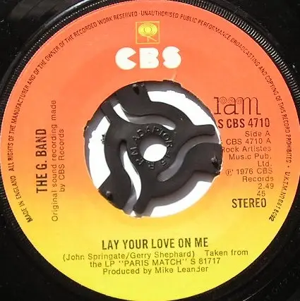 The Glitter Band - Lay Your Love On Me