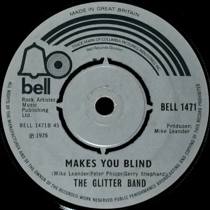 The Glitter Band - People Like You And People Like Me