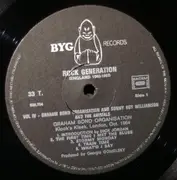 LP - The Graham Bond Organization + Sonny Boy Williamson & The Animals - Rock Generation Volume 4 - Graham Bond Organisation + Sonny Boy Williamson & The Animals