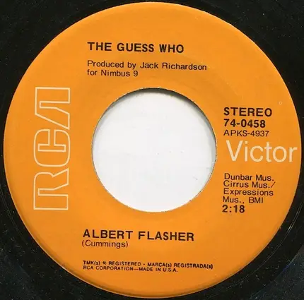 The Guess Who - Albert Flasher