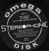 LP - The Hi-Lo's With Frank Comstock And His Orchestra - In Stereo