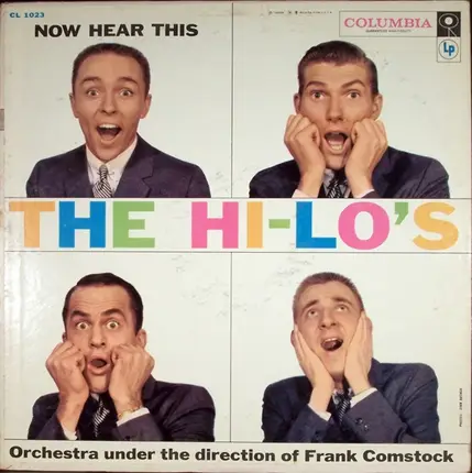 The Hi-Lo's With Frank Comstock - Now Hear This