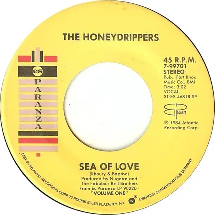 The Honeydrippers - Sea Of Love