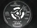 7'' - The Hollies - Listen To Me - 4-Prong Knockout Centre
