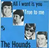 7'' - The Hounds - All I Want Is  You /  True To Me - RARE GERMAN BEAT