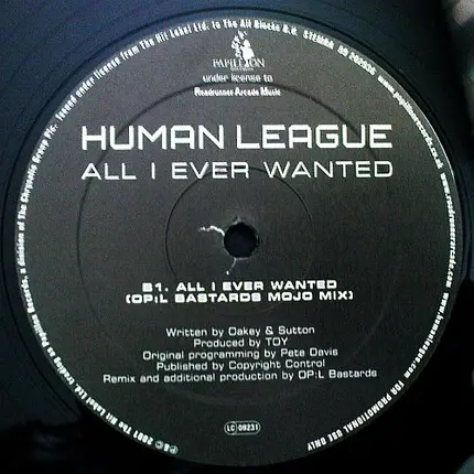 The Human League - All I Ever Wanted