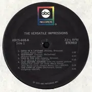 LP - The Impressions - The Versatile Impressions