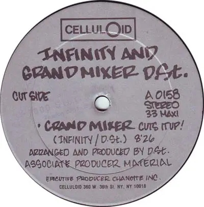The Infinity Rappers, D.St. - Grandmixer Cuts It Up!