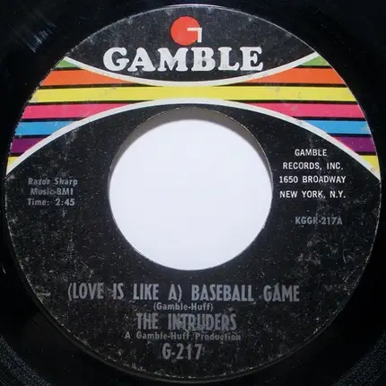 The Intruders - (Love Is Like A) Baseball Game