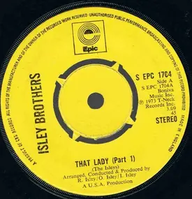 The Isley Brothers - That Lady (Part 1)