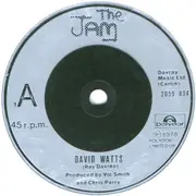 7'' - The Jam - David Watts / 'A' Bomb In Wardour Street