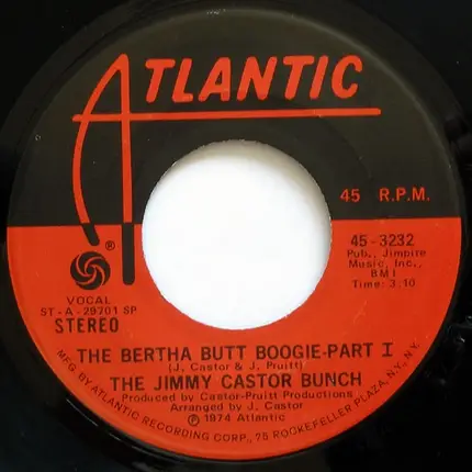 The Jimmy Castor Bunch - The Bertha Butt Boogie