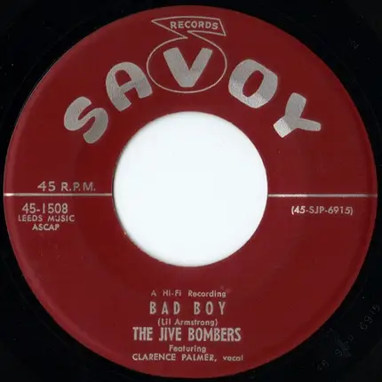 The Jive Bombers - Bad Boy