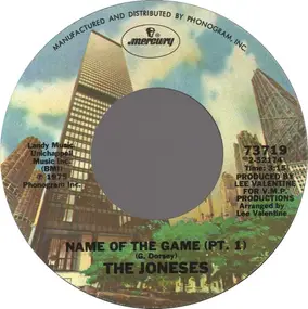 The Joneses - Name Of The Game